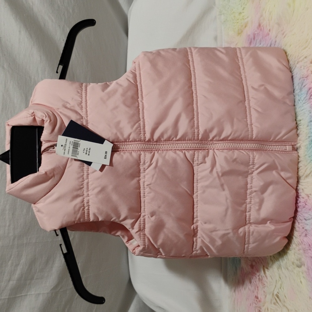 (D-15) NWT Baby GAP Full Zip Up Puffer Vest Sz.4Y